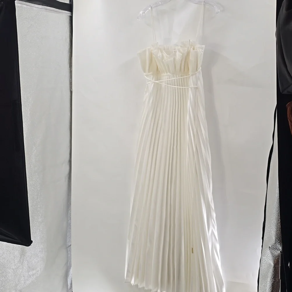 Acler Sanna  Pleated Maxi Dress - Picture 6 of 14